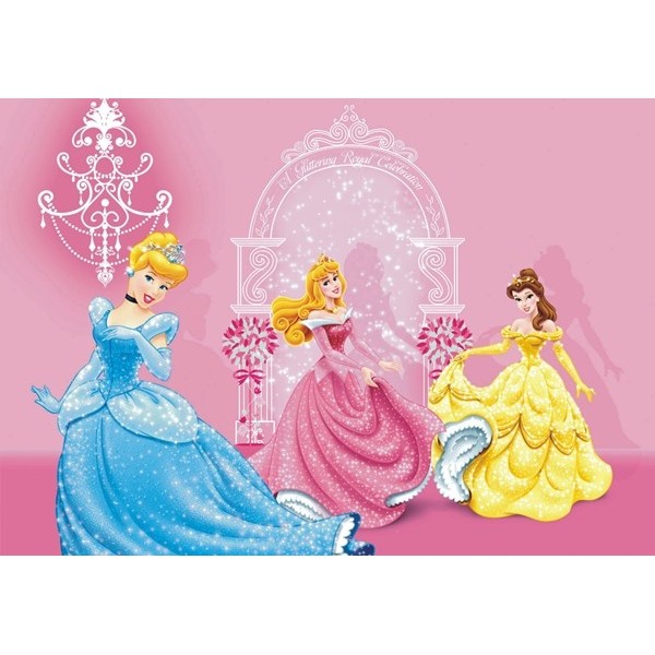 Fotomural PRINCESSES IN PINK CASTLE FTD-0286