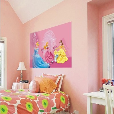 Fotomural PRINCESSES IN PINK CASTLE FTD-0286 Fotomural PRINCESSES IN PINK CASTLE FTD-0286