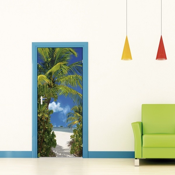 Fotomural BEACH IN THE SOUTH SEAS 97575