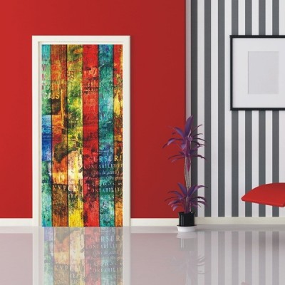 Fotomural BOARDS OF COLORS FT-0298 2