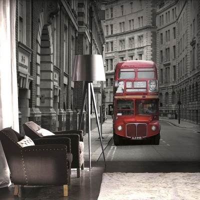 Fotomural BUS STOP LONDON 97290 2