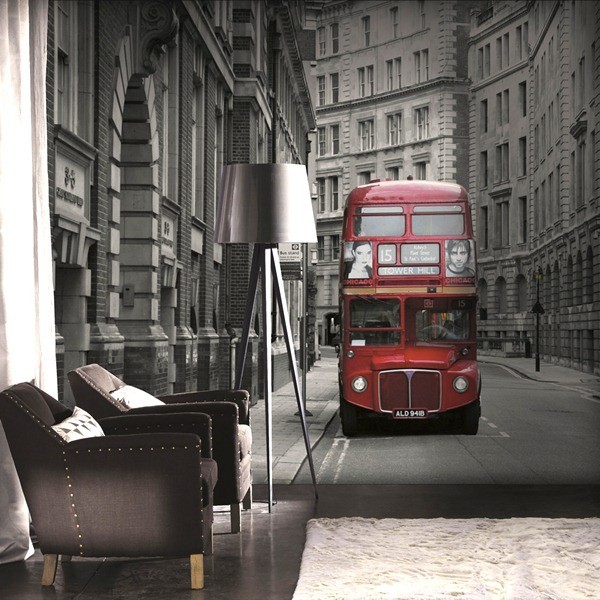 Fotomural BUS STOP LONDON 97290