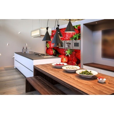 Fotomural Morangos FAL013 2