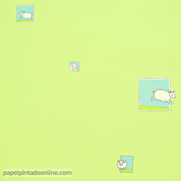 Papel de parede FOUR FRIENDS 23631