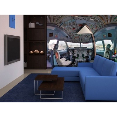 Fotomural AIRPLAINE CABINE FT-1410 2