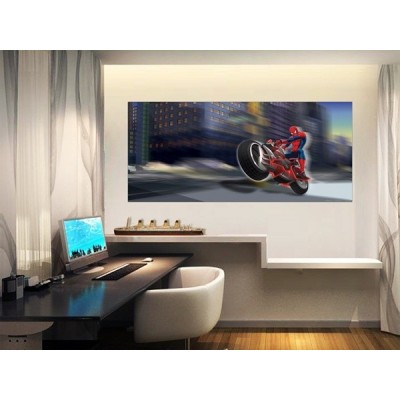 Fotomural SPIDERMAN ON BIKE 2