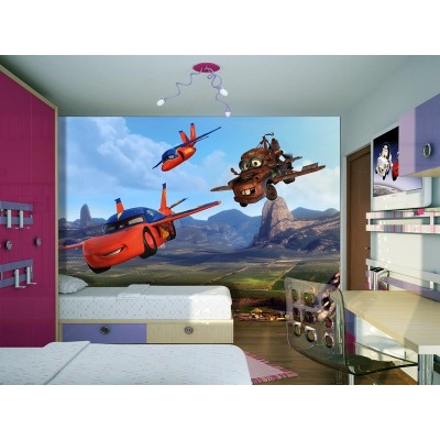 Fotomural CARS FLYING FTD2206 Fotomural CARS FLYING FTD2206