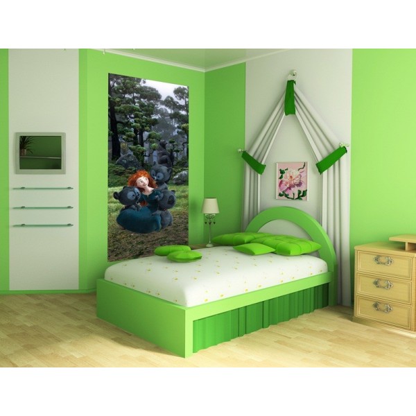 Fotomural BRAVE WHITH BEARS FTDV-1800 Fotomural BRAVE WHITH BEARS FTDV-1800