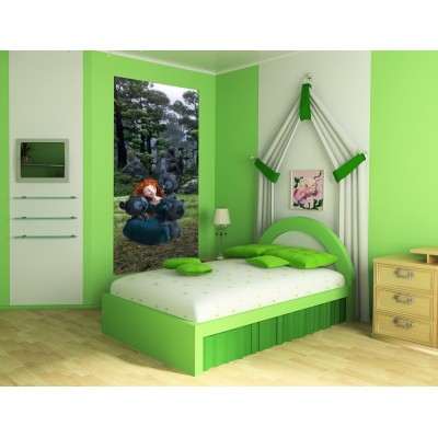 Fotomural BRAVE WHITH BEARS FTDV-1800 Fotomural BRAVE WHITH BEARS FTDV-1800