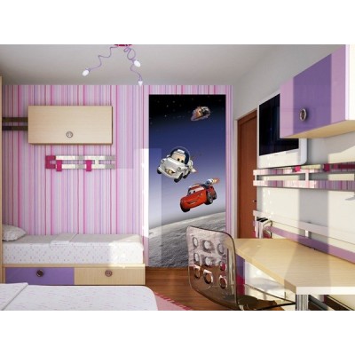 Fotomural CARS IN SPACE FTDV-1803