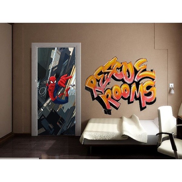 Fotomural SPIDER IN THE CITY FTDV-1818