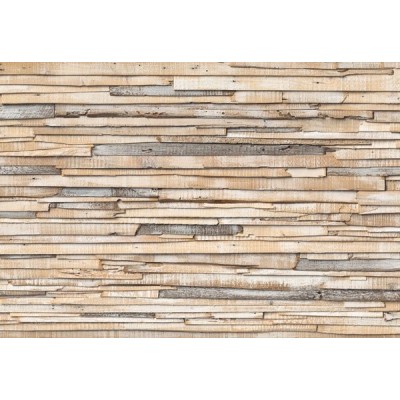 Fotomural WHITEWASHED WOOD