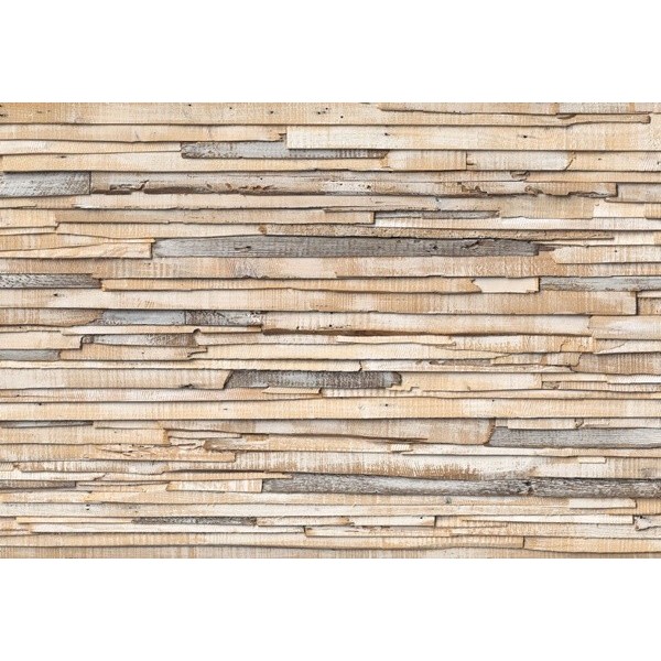 Fotomural WHITEWASHED WOOD