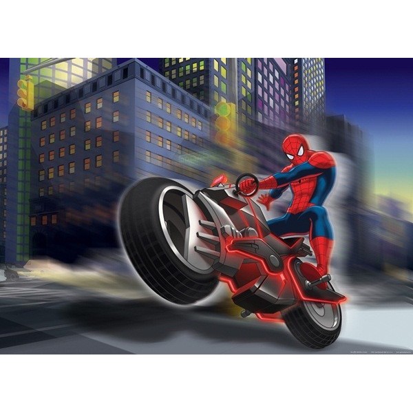 Fotomural SPIDERMAN ON BIKE FTDM-0716