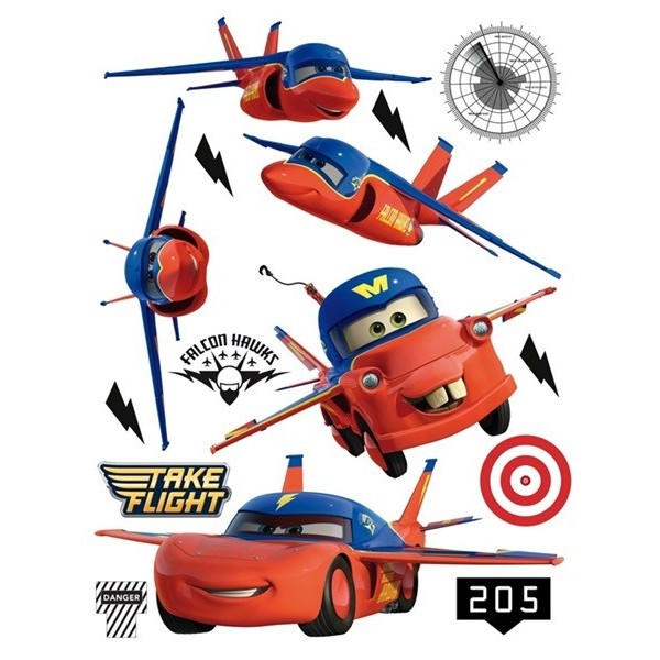 STICKER DISNEY CARS FLYING DK-1702