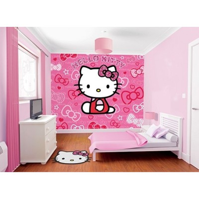 Fotomural Infantil HELLO KITTY