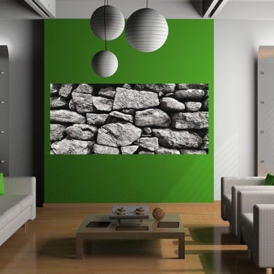 Fotomural STONES BLACK