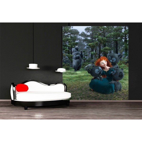 Fotomural BRAVE WHITE BEARS  FTDL-1900