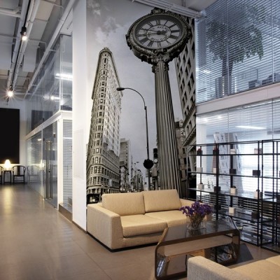 Fotomural Iron Building FLF009