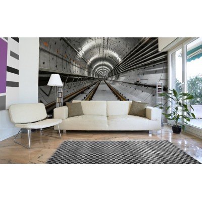Fotomural Túnel Metro FPR033 2
