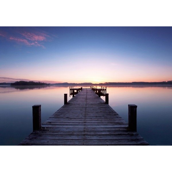 Fotomural PIER AT SUNRISE