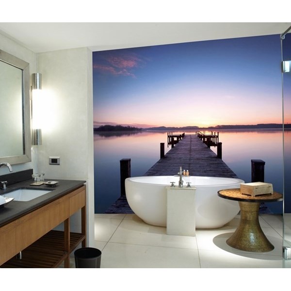 Fotomural PIER AT SUNRISE