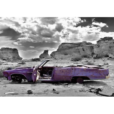 Fotomural CADILLAC IN PINK MTB-0056 Fotomural CADILLAC IN PINK MTB-0056