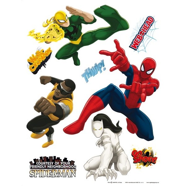 STICKER MARVEL HEROES DK-1775