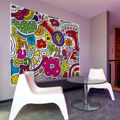 Fotomural PEACE LOVE 