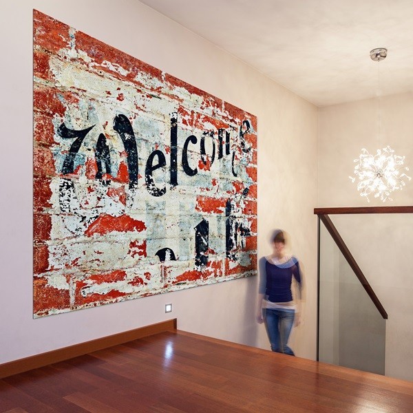 Fotomural WELCOME