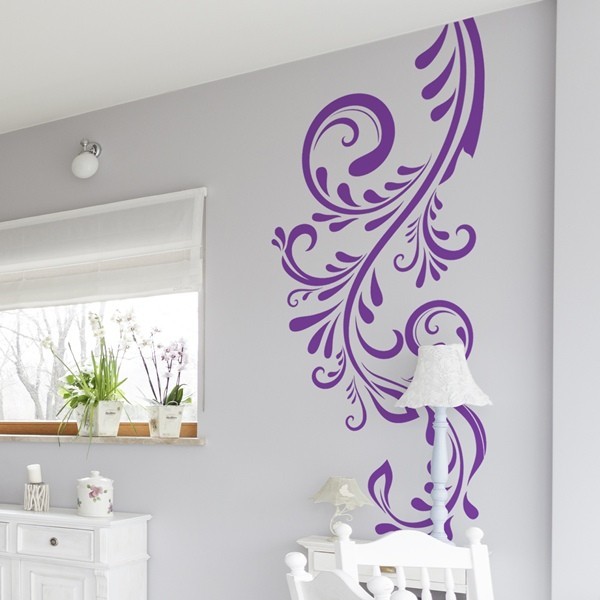Vinilo Decorativo Floral FL079