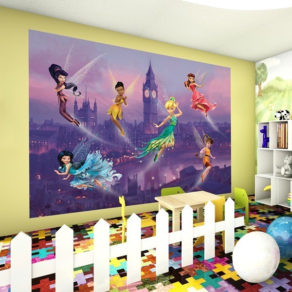 Fotomural FAIRIES IN LONDON FTDS-1925