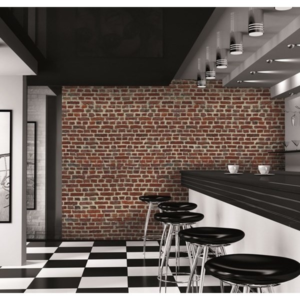Fotomural W4P RED BRICK 001