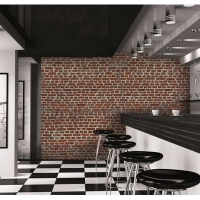 Fotomural W4P RED BRICK 001