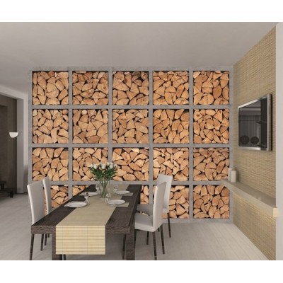 Fotomural W4P LOGS 002 2