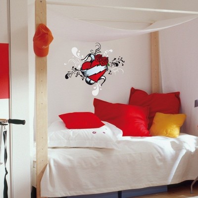 Sticker Tattoo Heart 74303 Sticker Tattoo Heart 74303