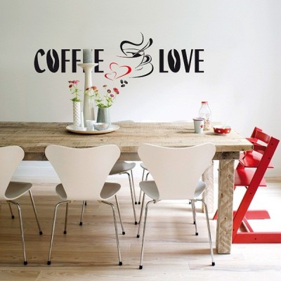 Sticker Coffee Love 74304 2