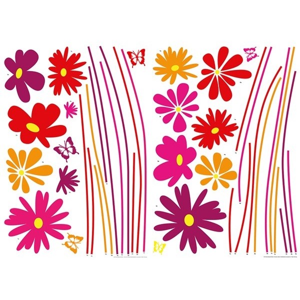 Sticker Flower Meadow 74109