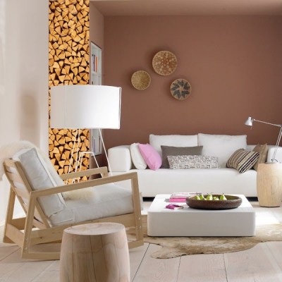 Wall Stripes Wood 74500 2