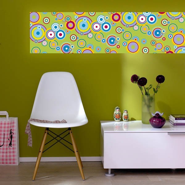 Wall Stripes Flying Bubbles Mint 74509 Wall Stripes Flying Bubbles Mint 74509