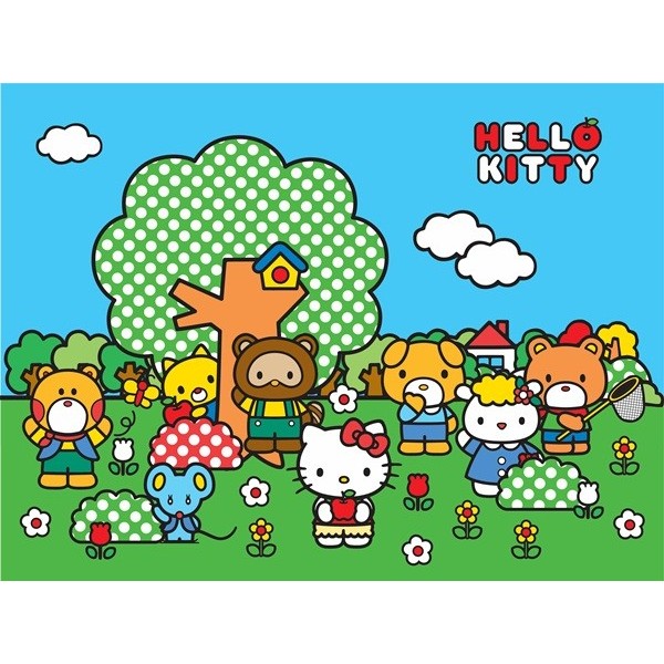 Fotomurais - Painéis Decorativos - Hello Kitty Friends FT1472