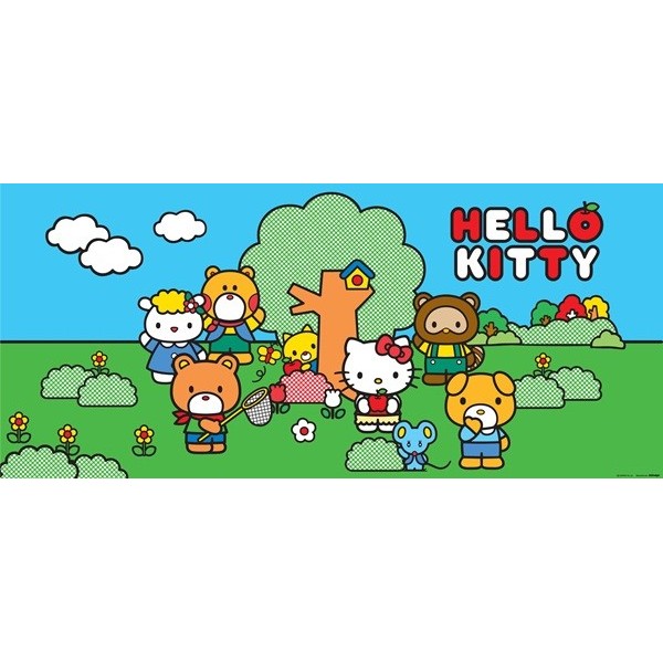 Fotomural HELLO KITTY FRIENDS FTG-0935