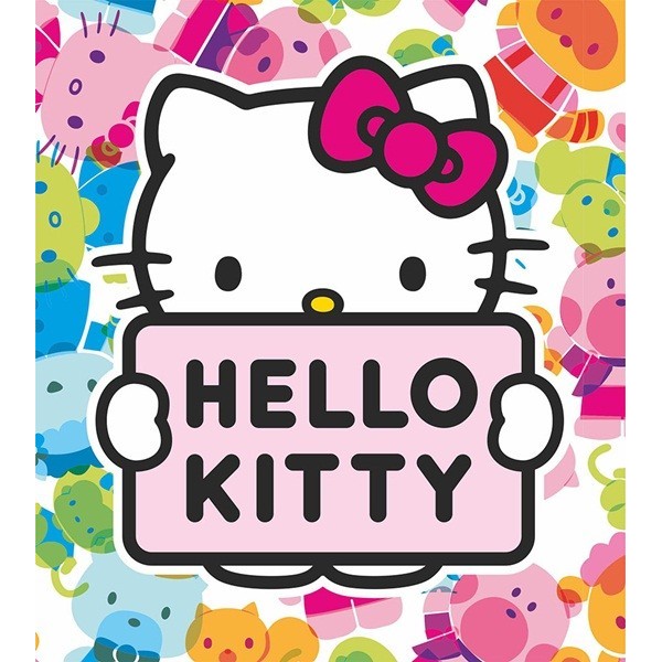 Fotomural HELLO KITTY COLORS FTL-1641