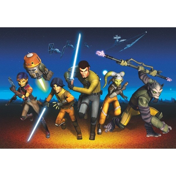 Fotomural STAR WARS REBELS RUN 8-486