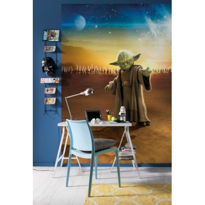 Fotomural STAR WARS MASTER YODA 4-442