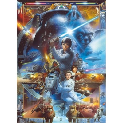 Fotomural STAR WARS LUKE SKYWALKER COLLAGE 4-441