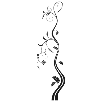 Vinilo Decorativo Floral FL004