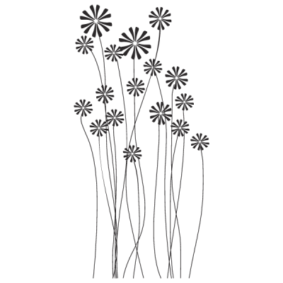 Vinilo Decorativo Floral FL005