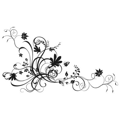 Vinilo Decorativo Floral FL008