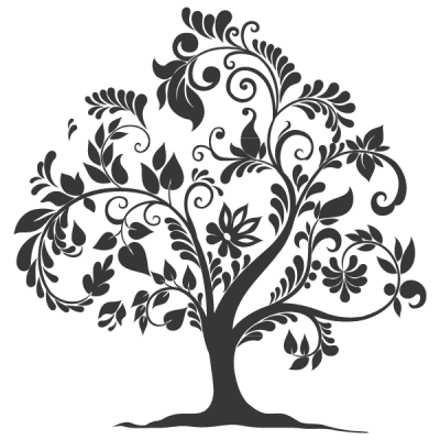 Vinilo Decorativo Floral FL010